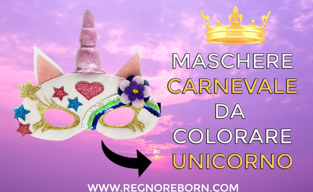 10-maschere-di-carnevale-da-colorare-unicorno (possibilita di scaricare e stampare)