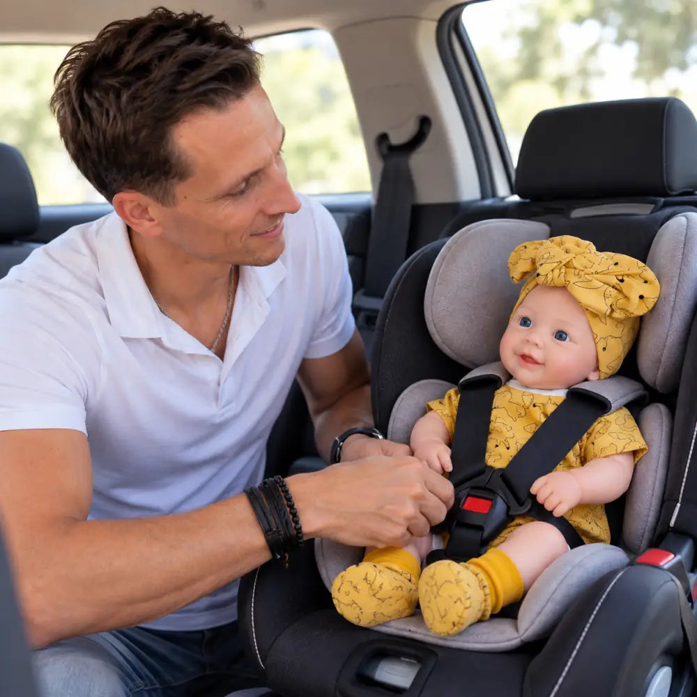 Come trasportare una bambola reborn in auto: seggiolino, protezione e consigli