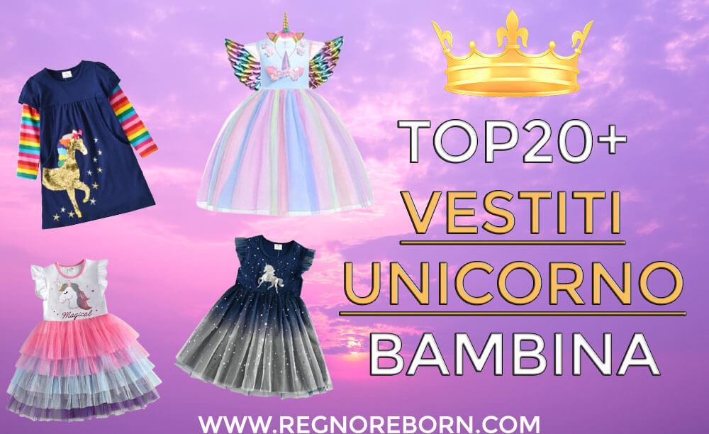 Vestito unicorno bambina (carnevale o principessa): top20 migliori modelli
