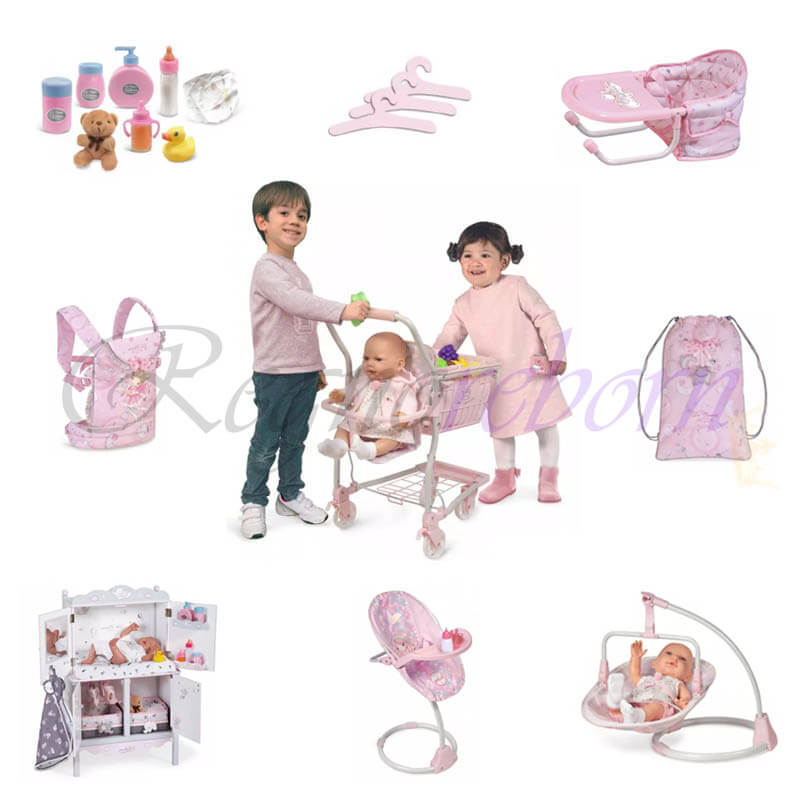 Set Accessori Da Viaggio Per Bambole 45,7 Cm | Abbigliamento E Vestiti Per Bambole 18 Pollici