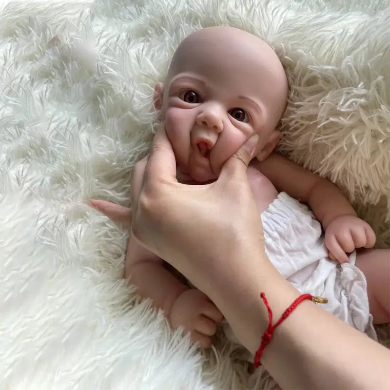 Reborn Baby Bambole Reborn Mini In Silicone Silicone Prima Bambola