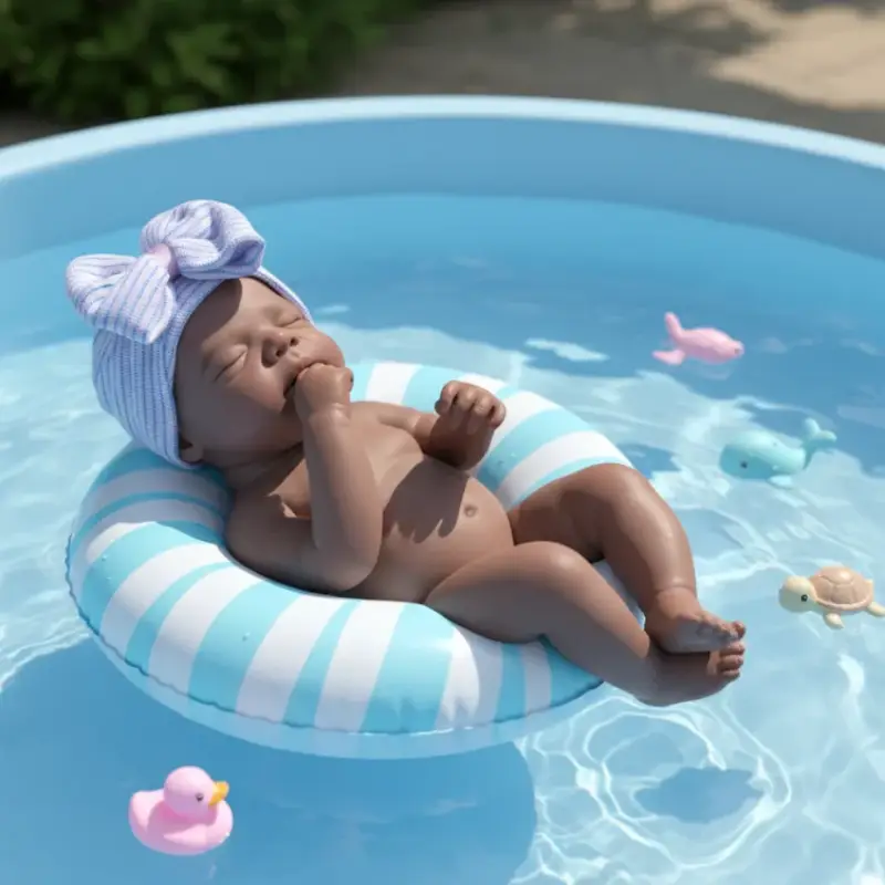 bambola-reborn-di-colore-nero-gemelle-che-dorme-e-fa-il-bagno-nelle-piscina
