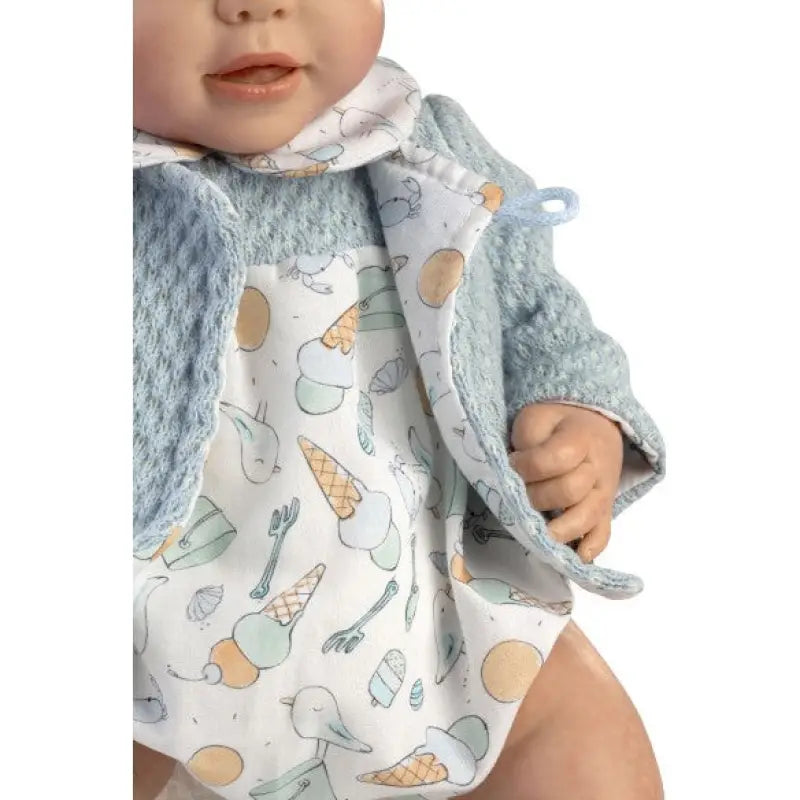 Bambola Reborn maschio Iker 46 cm – Corpo in stoffa