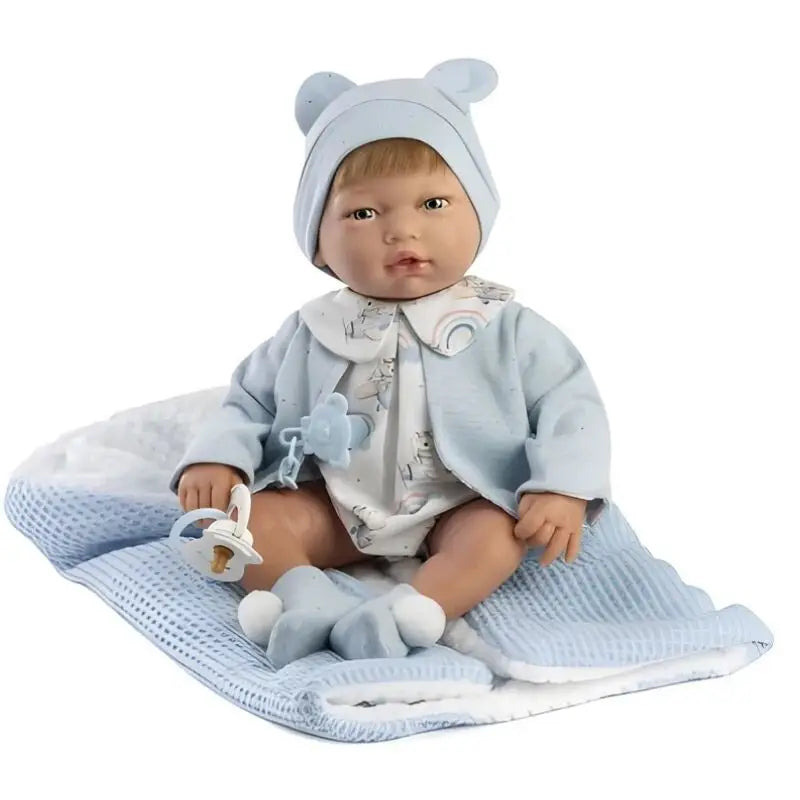 Bambola Reborn maschio Rober 38 cm – Corpo in stoffa