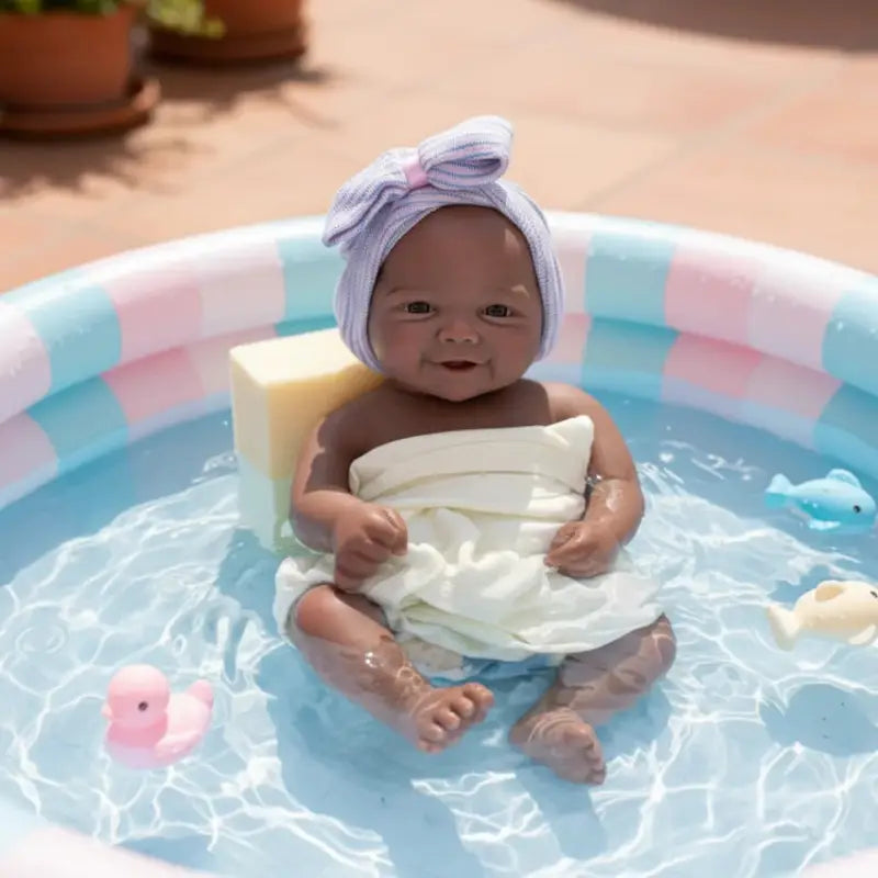 bambola-reborn-nera-gemelle-bocca-aperta-che-fa-il-bagno-45cm-in-silicone-morbido