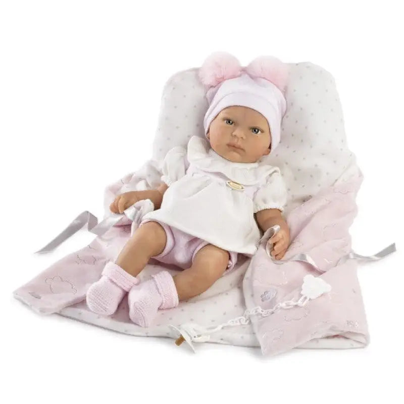 Bambola Reborn Sira 36 cm – Corpo tutto in silicone