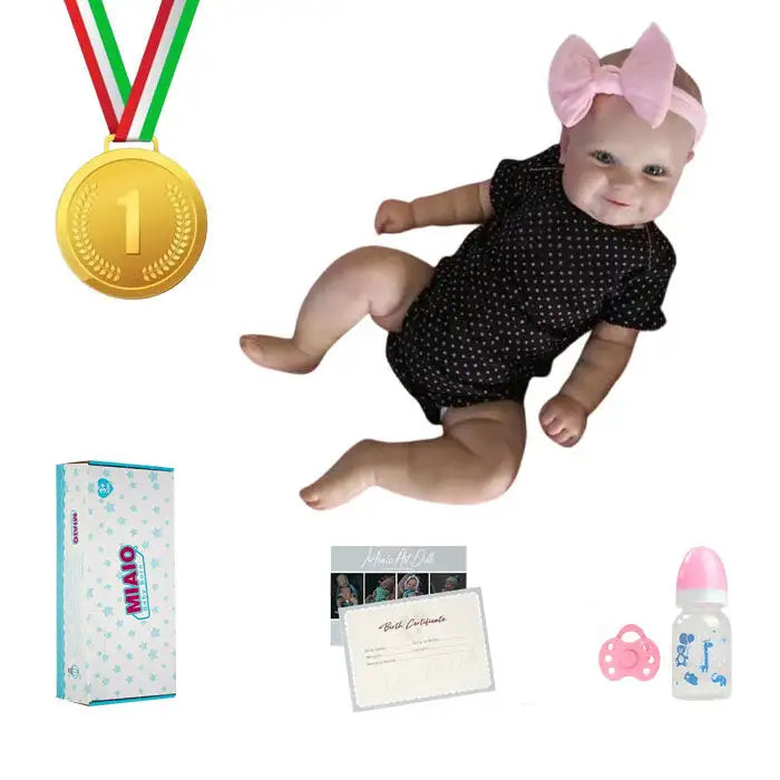 Bebe reborn toddler potele MOLLY 1 cadeau offert
