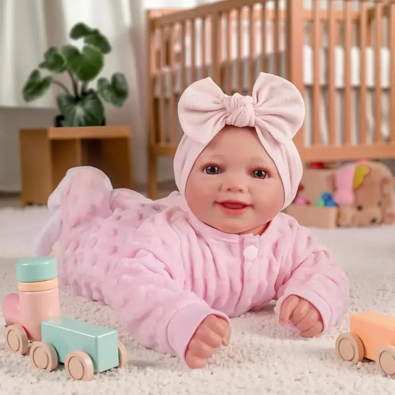 Bambola reborn ultra realistica dal sorriso dolcissimo –