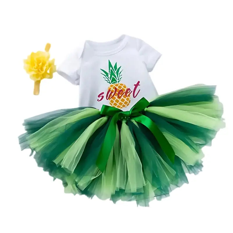Set 3 pezzi reborn - Dolcezza esotica / vestiti per bambole reborn femmine