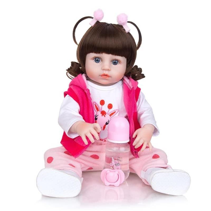Bambole reborn gemelli - Fabia e Fabiola - Silicone -