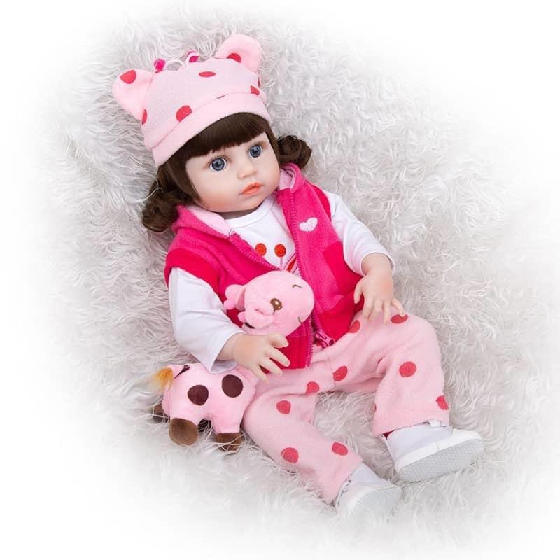 Bambole reborn gemelli - Fabia e Fabiola - Silicone -