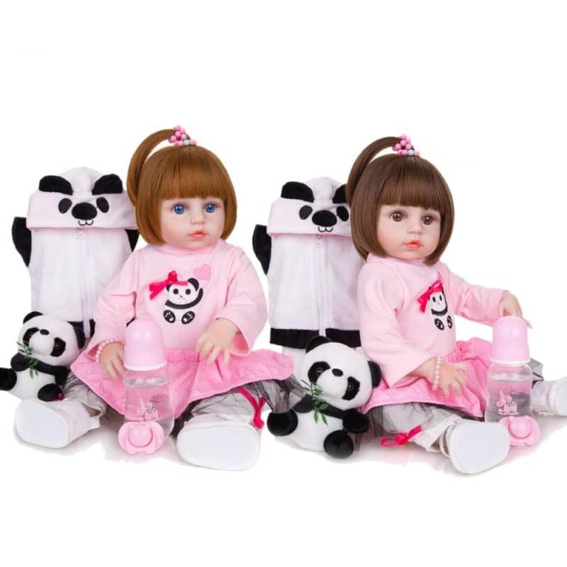 Bambole reborn gemelli - Yelina e Valeria - Silicone -