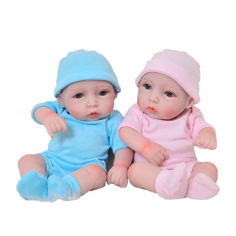 Bambole reborn originali - Stessy et Adryan - Silicone -