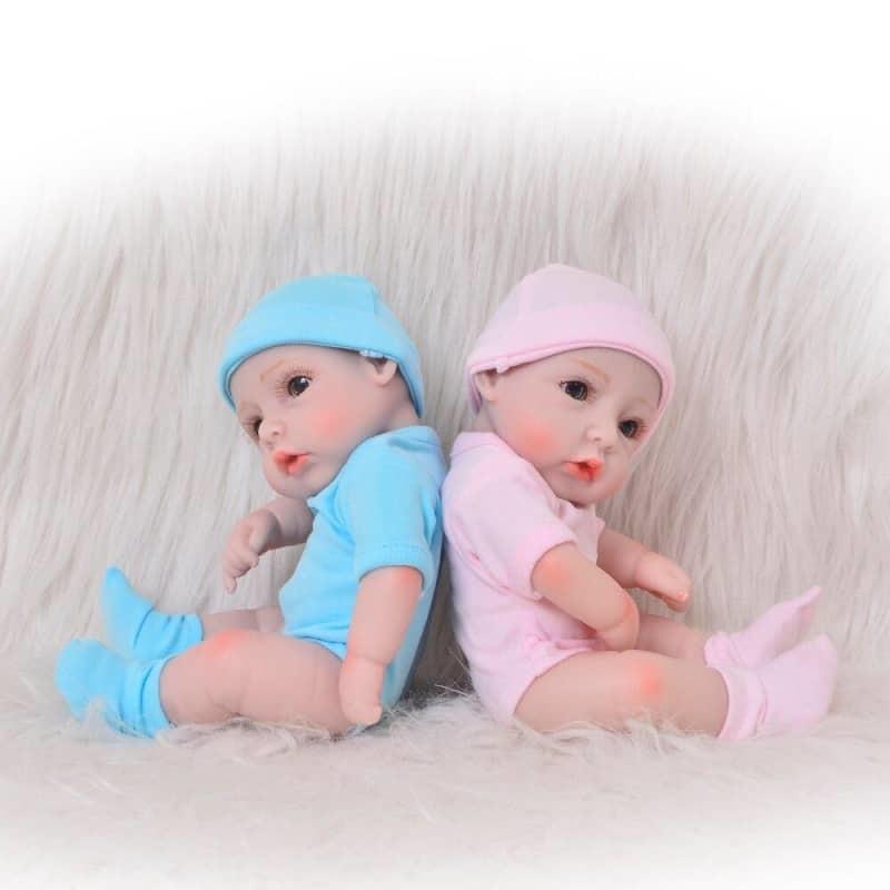 Bambole reborn originali - Stessy et Adryan - Silicone -