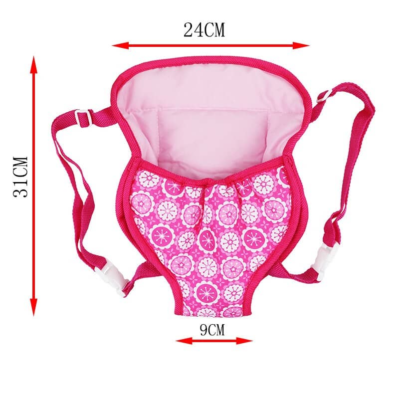 Rawstyle Marsupio Per Bambini (3-7 Anni) - Cintura Regolabile, Due Scomparti, Modello 25, 170 Cm