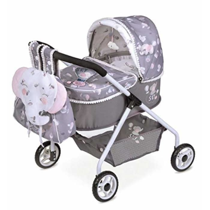 Carrozzina giocattolo per bambini / Carrozzina per bambole reborn femmine e maschio / passeggino reborn / passeggino giocattolo