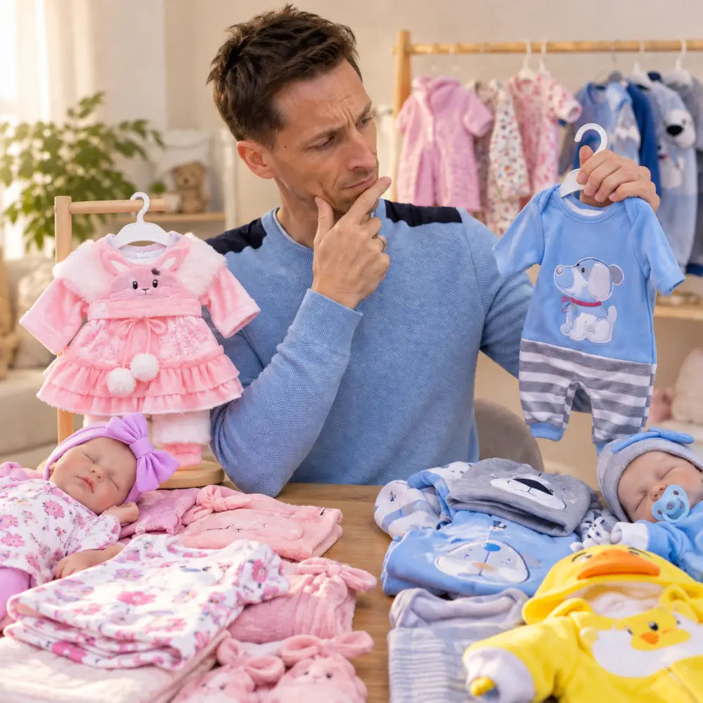 Vestiti per bambole reborn: taglie, tutine, pigiami, body e outfit