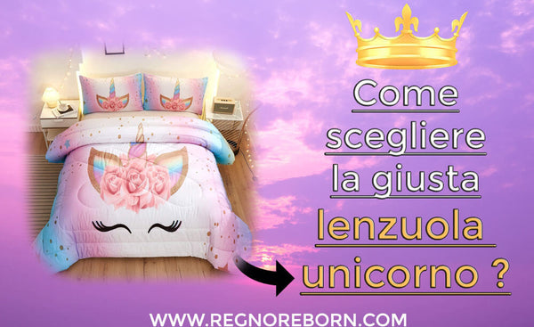 Lenzuola unicorno: come fare la scelta giusta per un bellissimo letto ?
