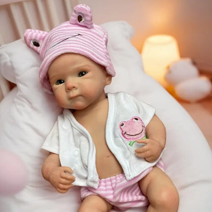 Bambola-reborn-silicone-intero-occhi-aperti-32cm