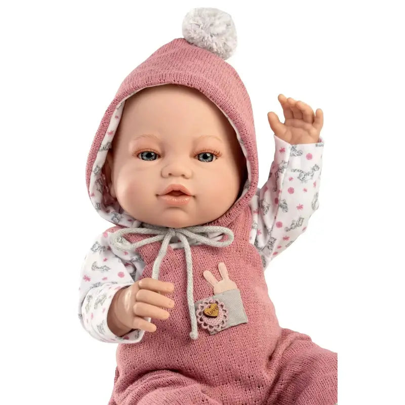 Bambola reborn 100% silicone vinile abiti da neonato 42cm