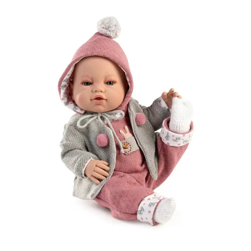 Bambola reborn 100% silicone vinile abiti da neonato 42cm