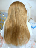 Bambola reborn capelli lunghi biondi Kinia by Ann Timmermann