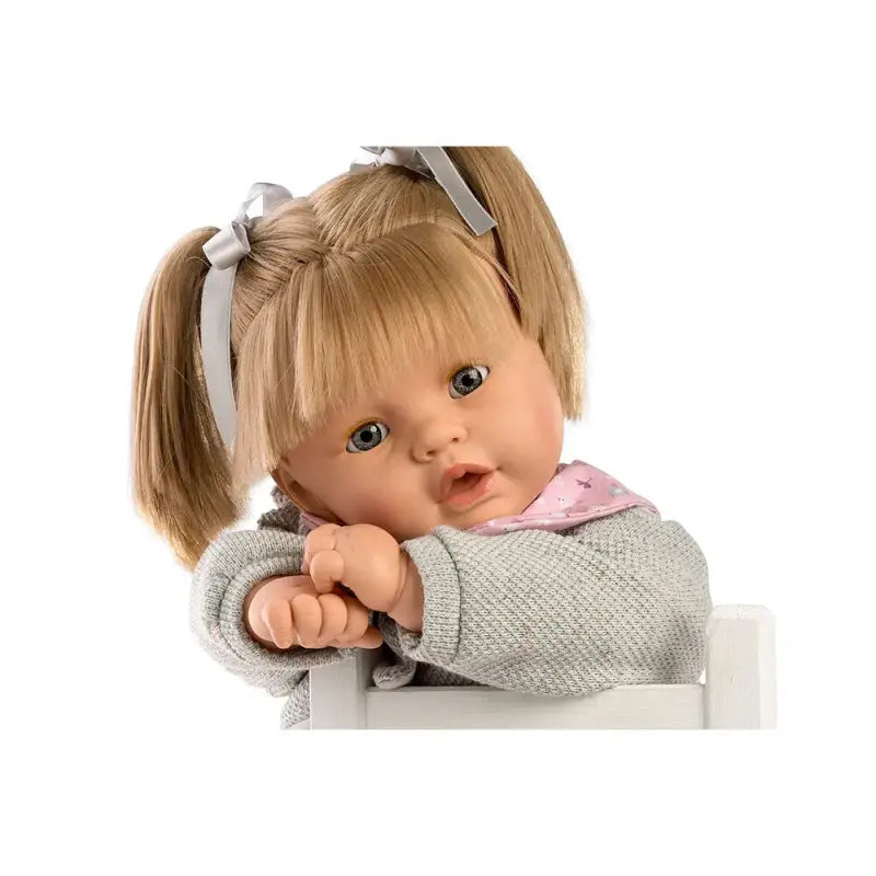 Bambola reborn che apre e chiude gli occhi pronta