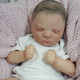 Bambola reborn che sembra un bambino addormentato - Ana / bambola reborn occhi chiusi / neonato reborn che dorme