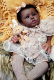 Bambola reborn di colore nera Gannett by A.K Kitagawa