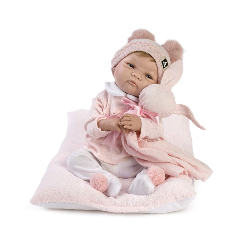 Bambola Reborn femmina Alba 46 cm – Corpo in stoffa