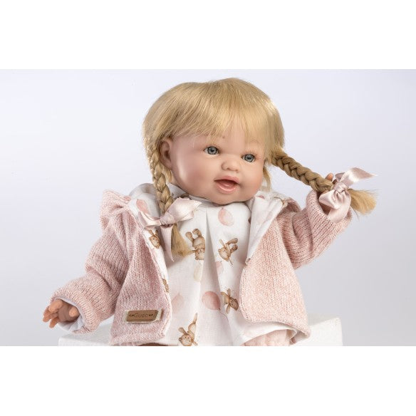 Bambola Reborn femmina Noa 36 cm – Corpo in stoffa