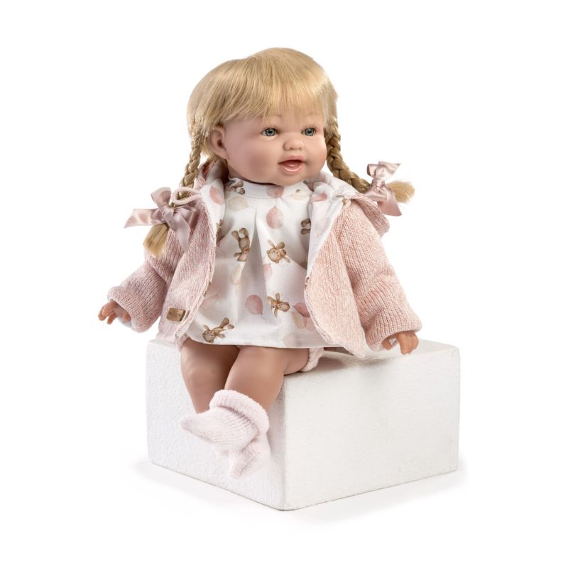 Bambola Reborn femmina Noa 36 cm – Corpo in stoffa