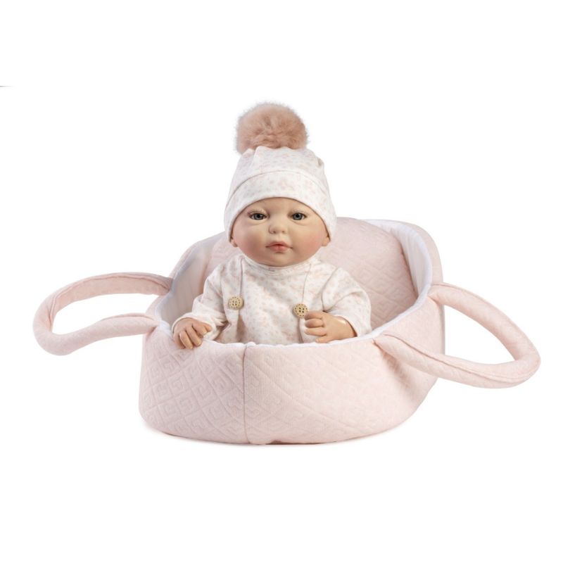 Bambola Reborn femmina Silvia 38 cm – Corpo in stoffa