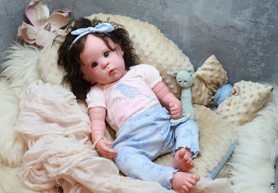 Bambola reborn femmina toddler - Nira by Linda Muray