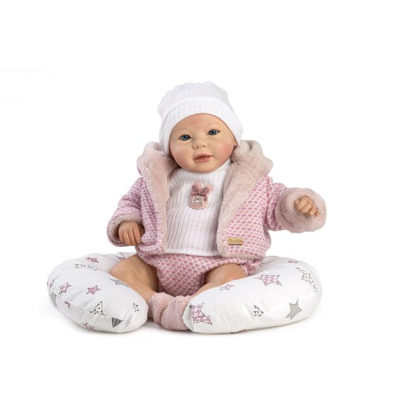 Bambola Reborn femmina Yaiza 46 cm – Corpo in stoffa