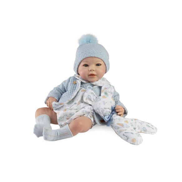 Bambola Reborn maschio Iker 46 cm – Corpo in stoffa