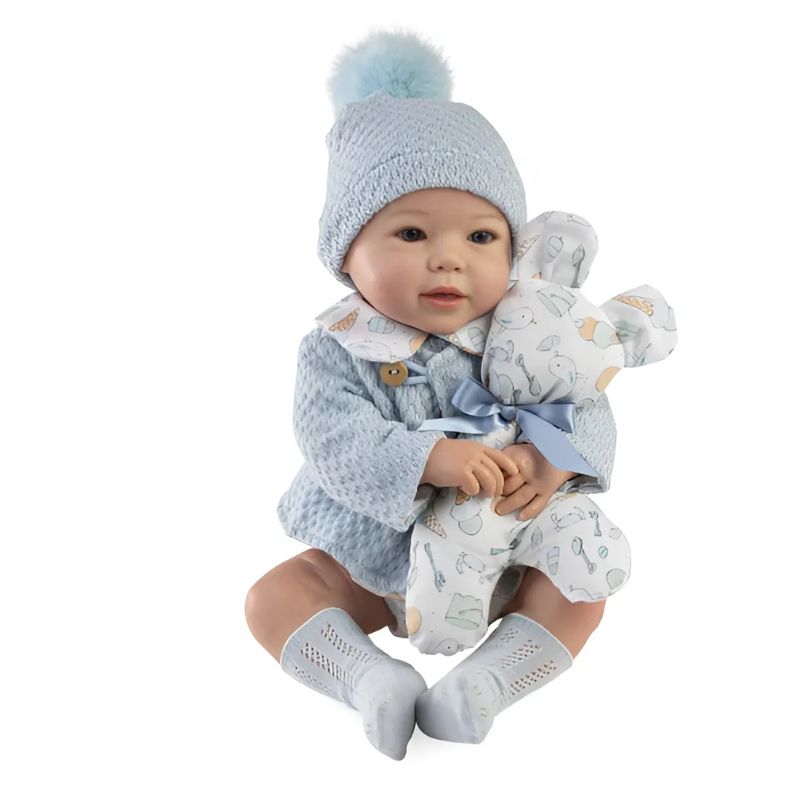 Bambola Reborn maschio Iker 46 cm – Corpo in stoffa
