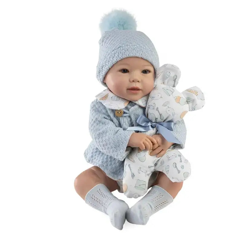 Bambola Reborn maschio Iker 46 cm – Corpo in stoffa