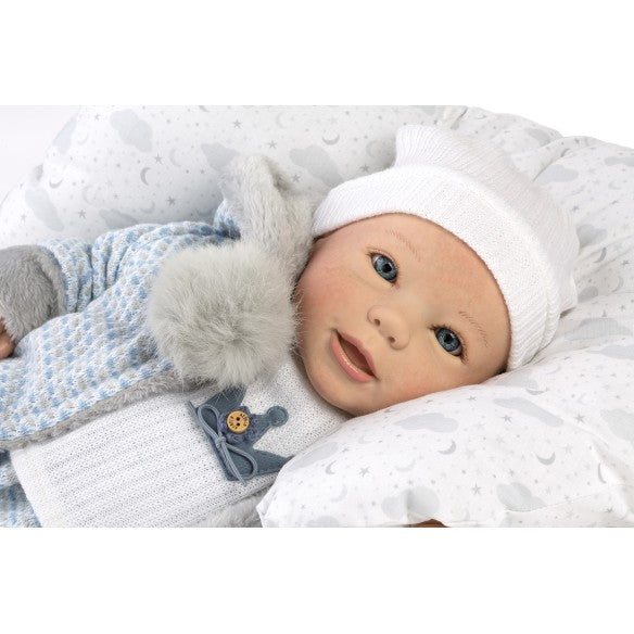 Bambola Reborn maschio Jacobo 46 cm – Corpo in stoffa