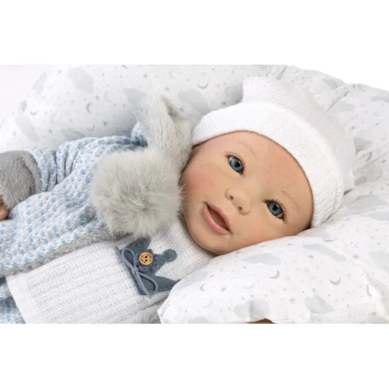 Bambola Reborn maschio Jacobo 46 cm – Corpo in stoffa