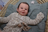 Bambola reborn maschio neonato cuddle baby - Mason by Bonnie / bambole reborn che sembra un bambino vero maschio / reborn doll maschio sito ufficiale italiano
