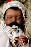 Bambola reborn maschio nero Felix by Bonnie Brown