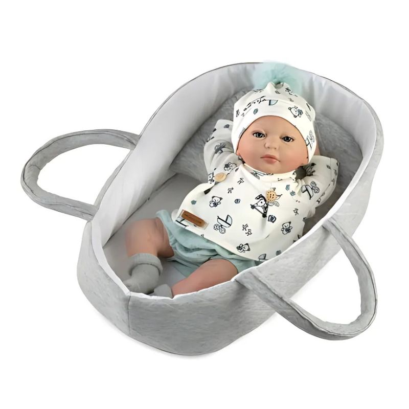 Bambola Reborn maschio Nico 38 cm – Corpo in stoffa