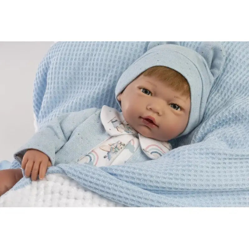 Bambola Reborn maschio Rober 38 cm – Corpo in stoffa