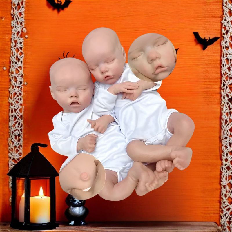 bambole-reborn-gemelli-45cm-full-silicone-bocca-aperta-occhi-chiusi