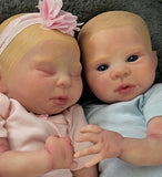 Bambole reborn gemelli maschio e femmina Kaelin & Kadence
