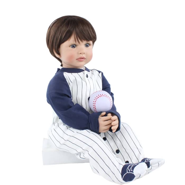 Grande bambola reborn toddler 60cm - TEDDY