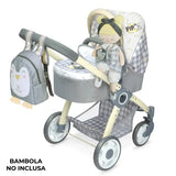 Passeggino reborn pieghevole penguin 3in1