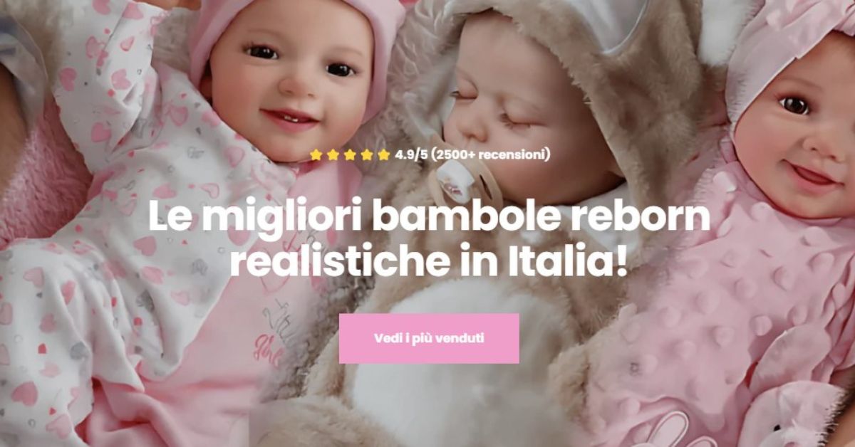 Bambole realistiche reborn online