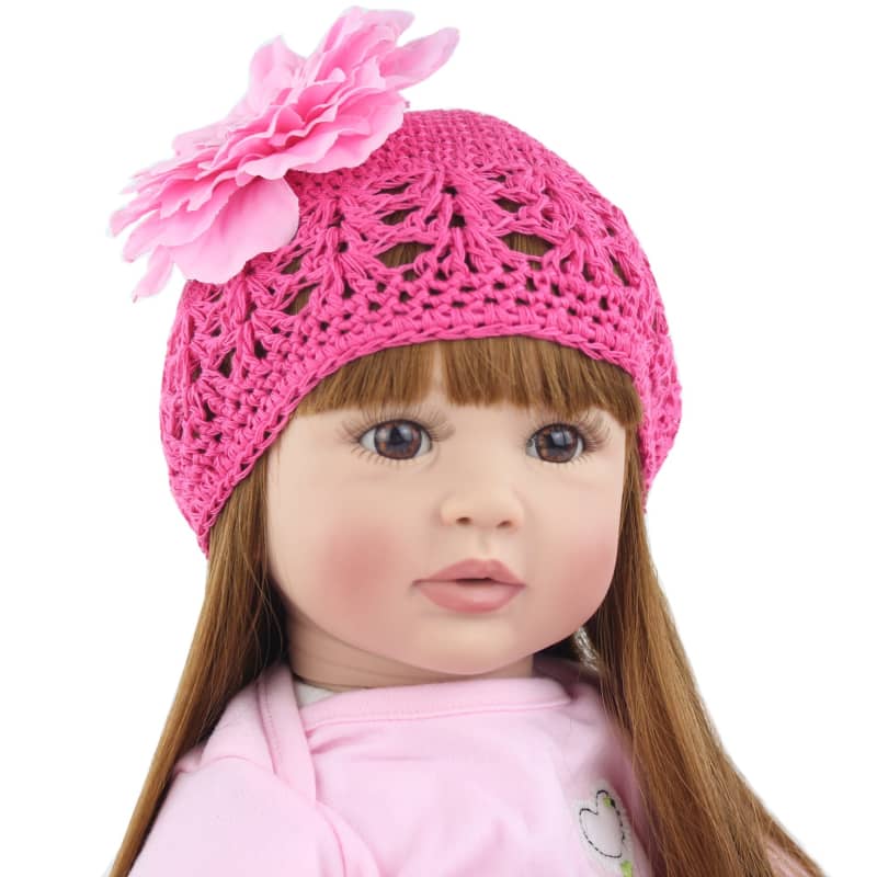 Bambola reborn grande - Ana - Silicone - Toddler